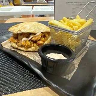 Burger Poulet Frites