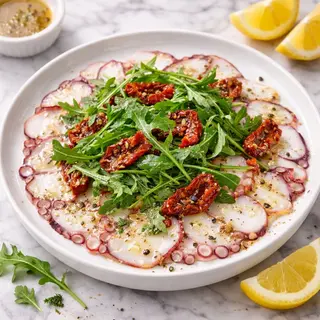 Carpaccio de Poulpe